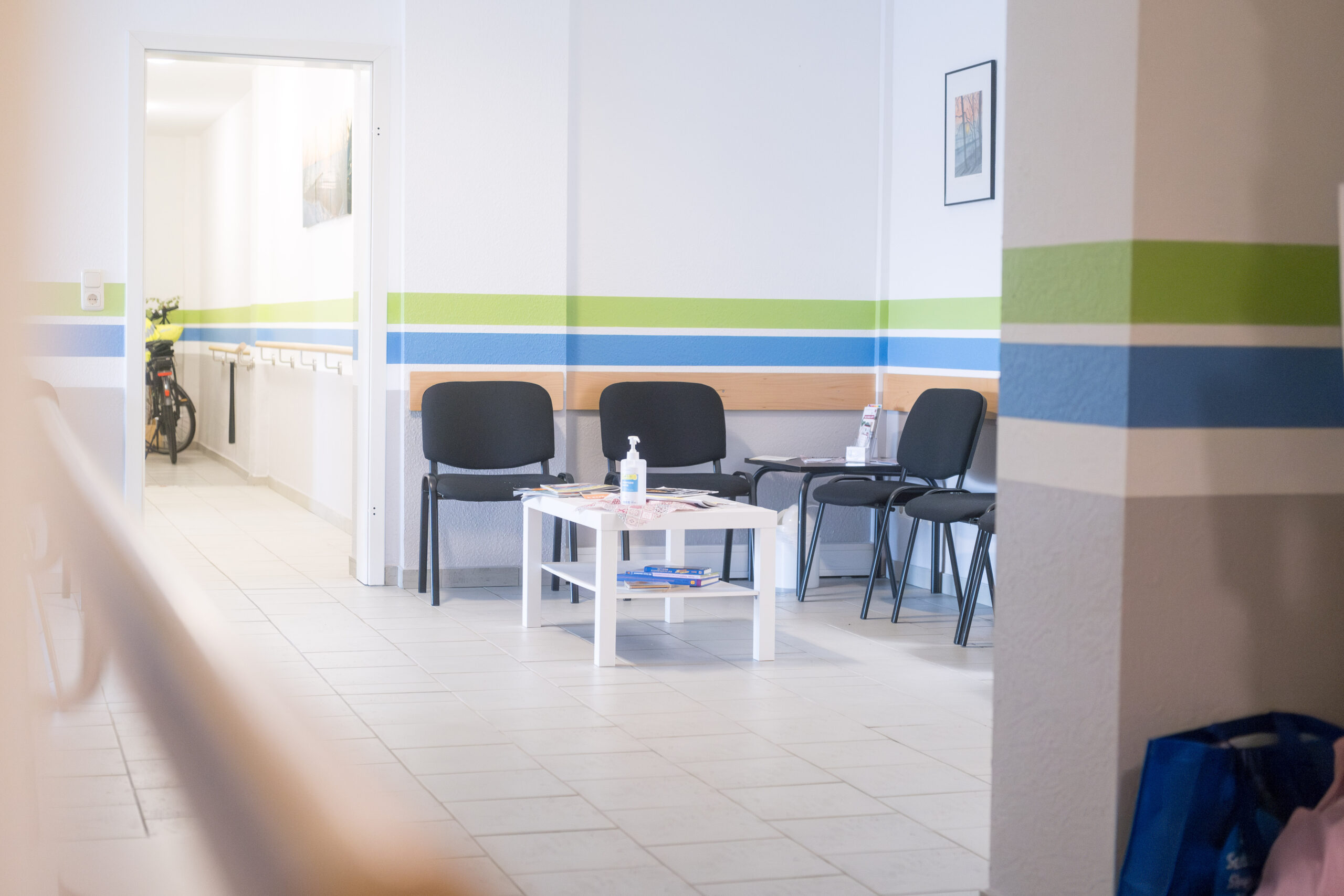 Wartebereich Physiotherapie Krieger Fahrdorf